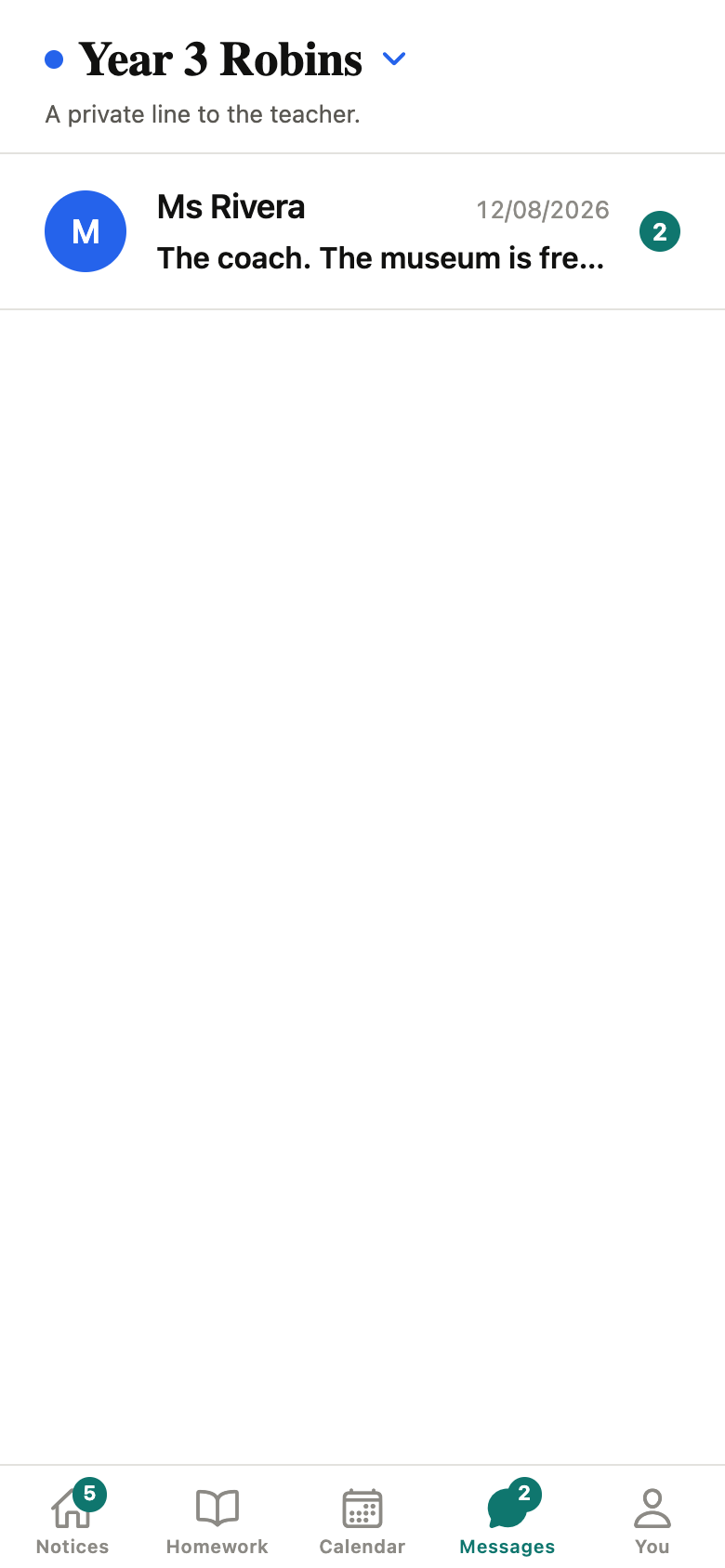 Messages