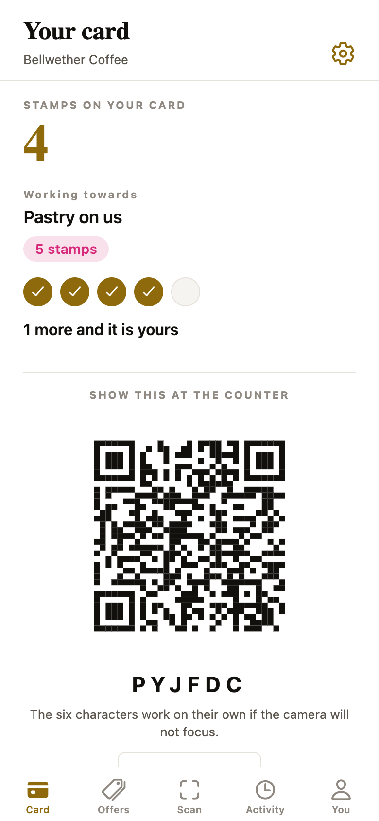 Loyalty Cards template
