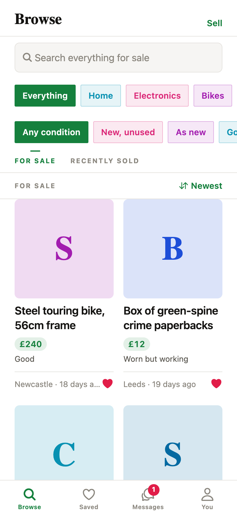 Marketplace template