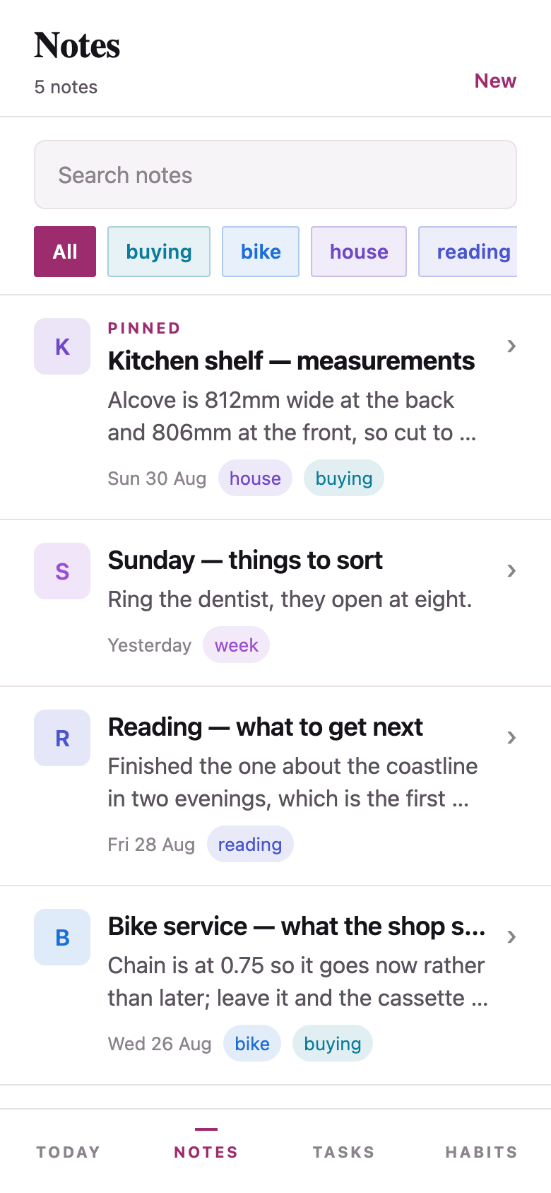 NOTES