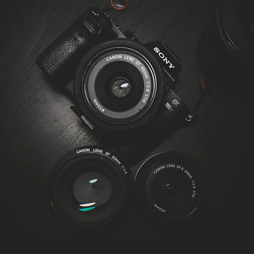 Camera + lens